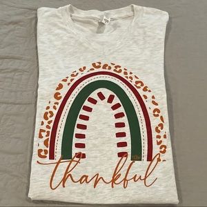 Thankful T-shirt, NWOT, size M